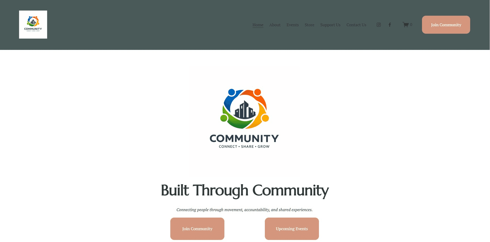 Community Hub Desktop Concept